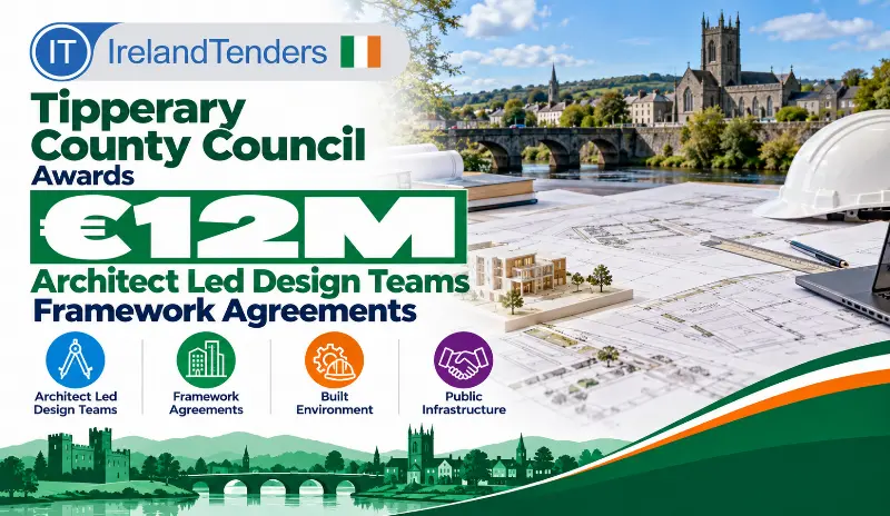 Tipperary County Council Awards €12M Architect Led Design Teams Framework Agreements