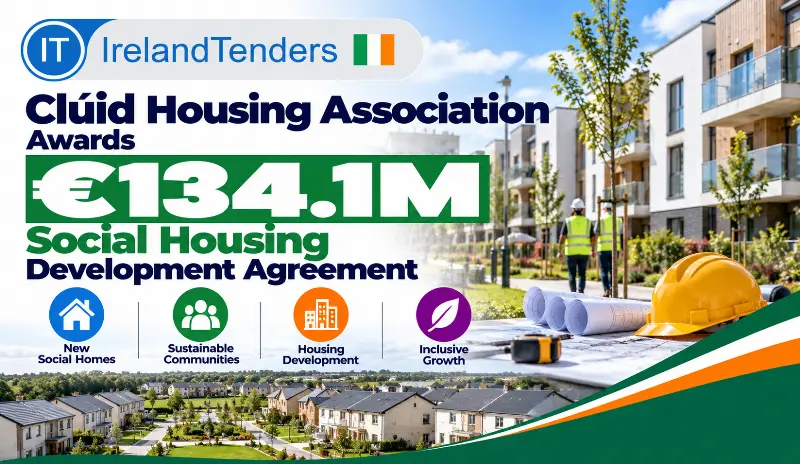Clúid Housing Association Awards €134.1M Social Housing Development Agreement