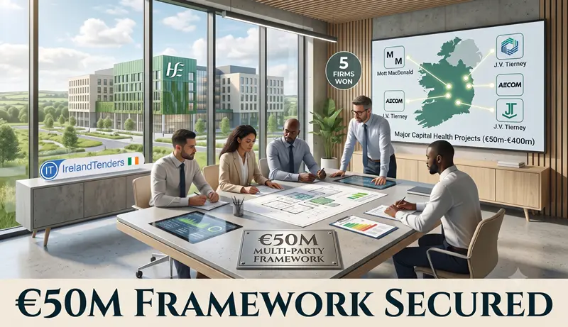 Ireland's HSE Secures €50 Million Framework for Energy Efficient Designer Services for Major Capital Works