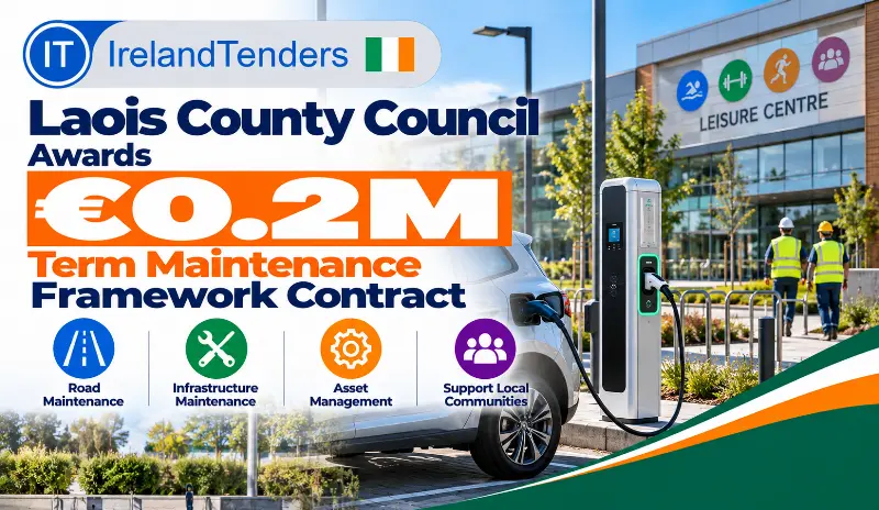 Laois County Council Awards €0.2M Term Maintenance Framework Contract