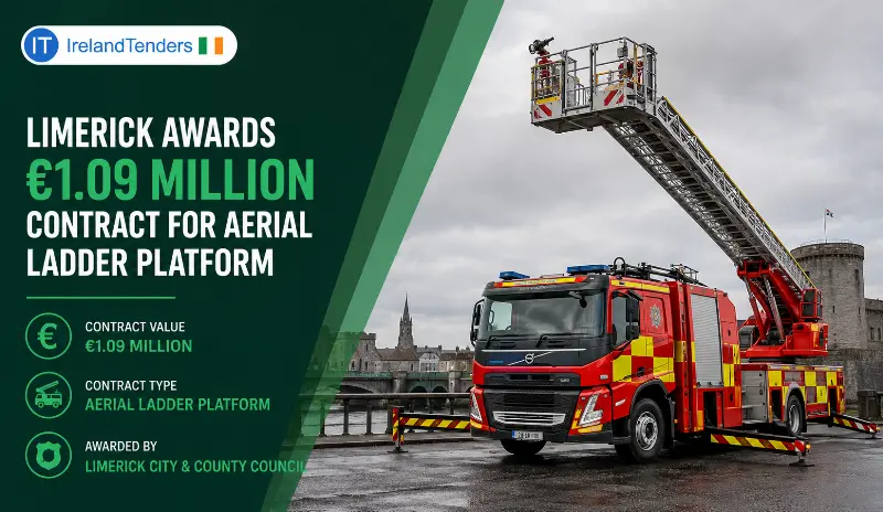 Limerick Awards €1.09 Million Contract for Aerial Ladder Platform