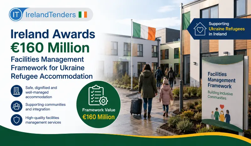 Ireland Awards €160 Million Facilities Management Framework for Ukraine Refugee Accommodation