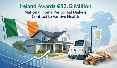 Ireland Awards €82.12 Million National Home Peritoneal Dialysis Contract to Vantive Health