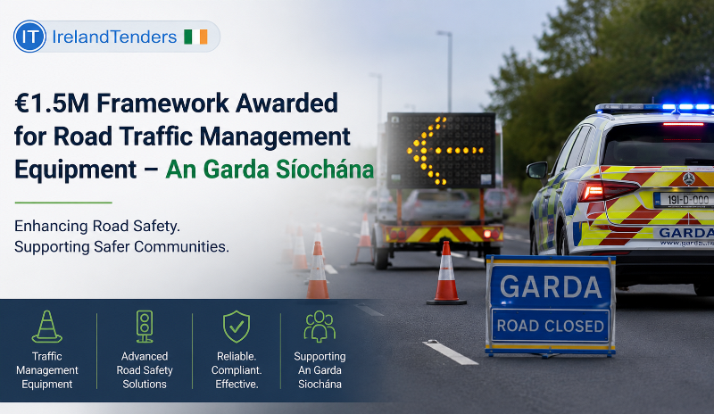 €1.5M Framework Awarded for Road Traffic Management Equipment – An Garda Síochána
