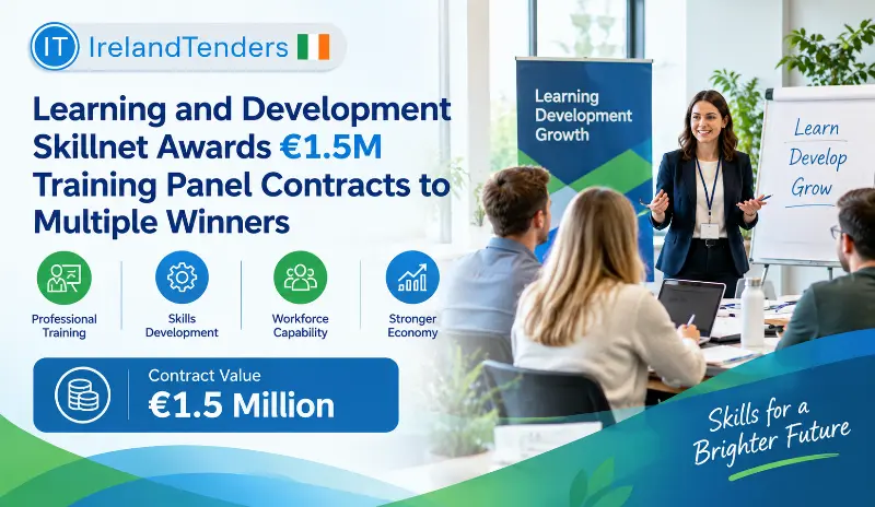 Learning and Development Skillnet Awards €1.5M Training Panel Contracts to Multiple Winners